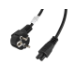 Lanberg CA-C5CA-11CC-003-BK power cable Black 3 m C5 coupler CEE7/7