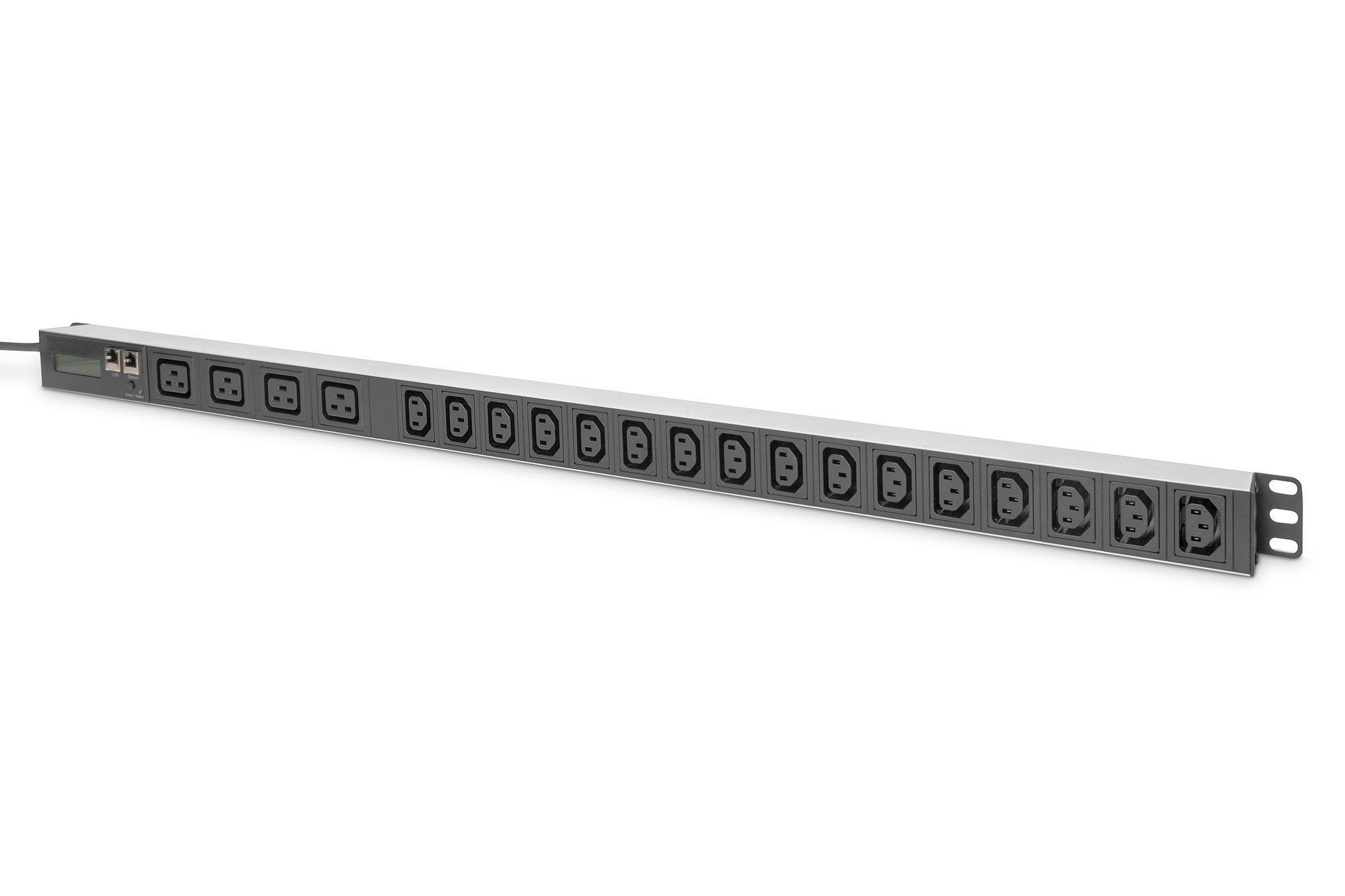 Image of Digitus Metered PDU, 16 A, 4 x IEC C19, 16 x IEC C13,