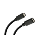 iogear G2LU3CMF USB-kabel 0,3 m USB 3.2 Gen 1 (3.1 Gen 1) USB C Zwart