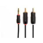 Techlink NX2 3.5mm to 2 x RCA/Phono Cable audio cable 1 m Black