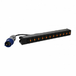 Middle Atlantic Products 646815-CP8 power distribution unit (PDU) 12 AC outlet(s) 1U Black