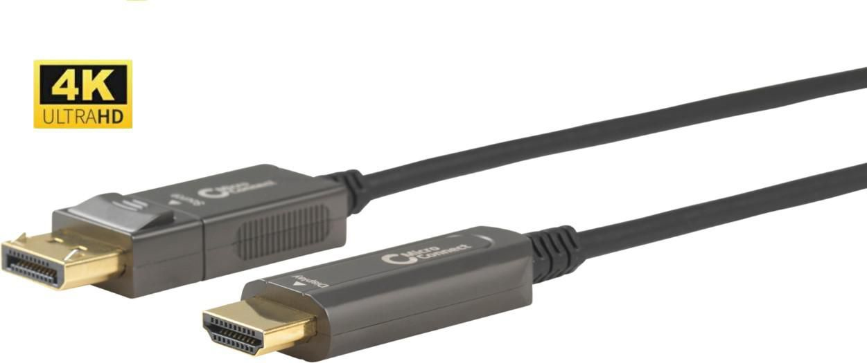 Image of Microconnect DP-HDMI-3000V1.4OP video cable adapter 30 m...