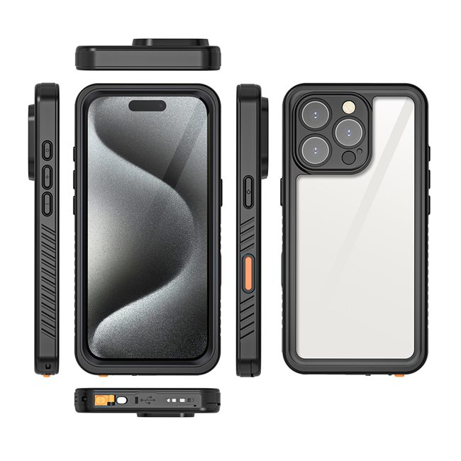 EIGER EGCA00649 mobile phone case 16 cm (6.3") Cover Black