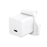 PanzerGlass empower by ® Turbo 30W Charger Single USB-C | UK Plug | Silver White