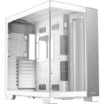 Antec C8 Aluminium Gaming Case w/ Glass Side & Front, E-ATX, Dual Chamber, Mesh Panels, USB-C, White