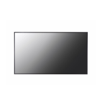LG 86UH5F-H signage display Digital signage flat panel 86" IPS Wi-Fi 500 cd/m² 4K Ultra HD Black Web OS 24/7