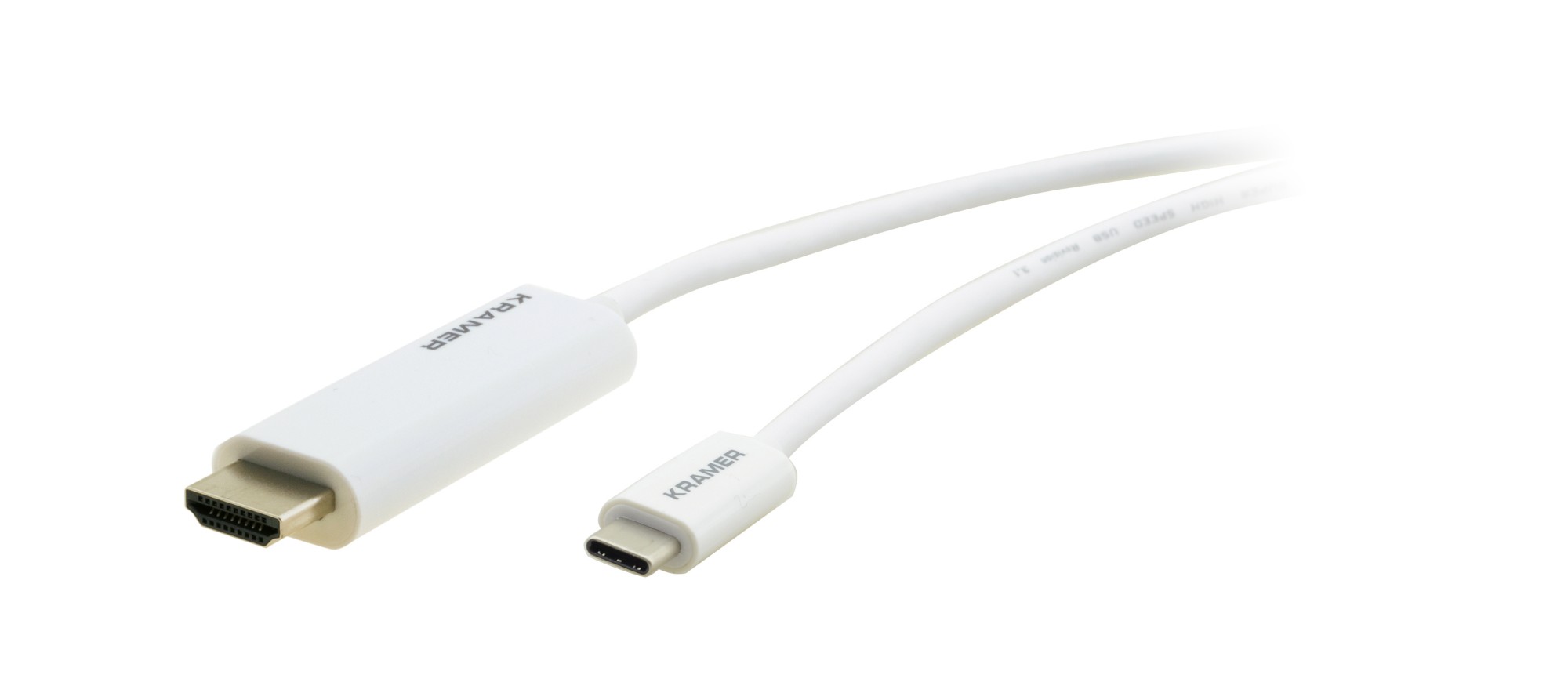 Photos - Cable (video, audio, USB) Kramer Electronics C-USBC/HM10 video cable adapter 3 m USB Type-C HDMI 