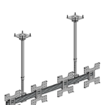 Ergonomic Solutions Hook & Rail Mount -