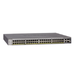 NETGEAR 52-Port Gigabit/10G Stackable Smart Switch (GS752TX)