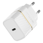 OtterBox EU Wall Charger 20W - 1X USB-C 20W USB-PD, Cloud Dust White