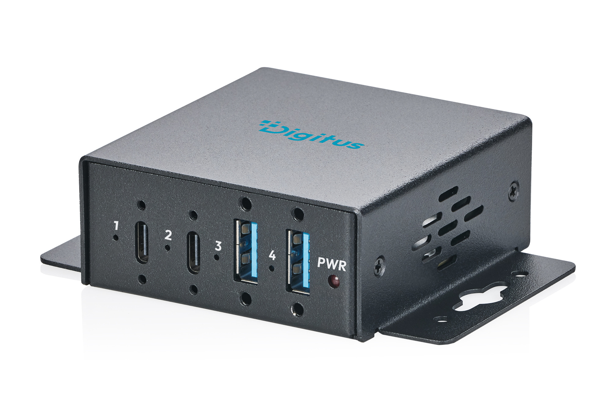 Digitus USB 3.2 Gen 1 Compact Industrial Hub. 4-Port