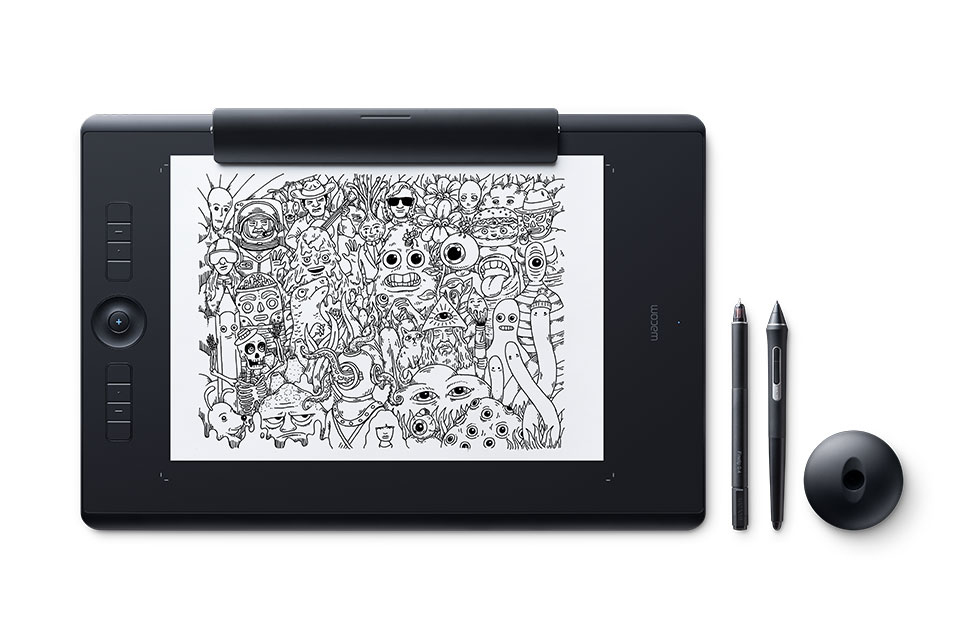 Wacom Intuos Pro Paper graphic tablet Black 5080 lpi 311 x 216 mm USB/Bluetooth