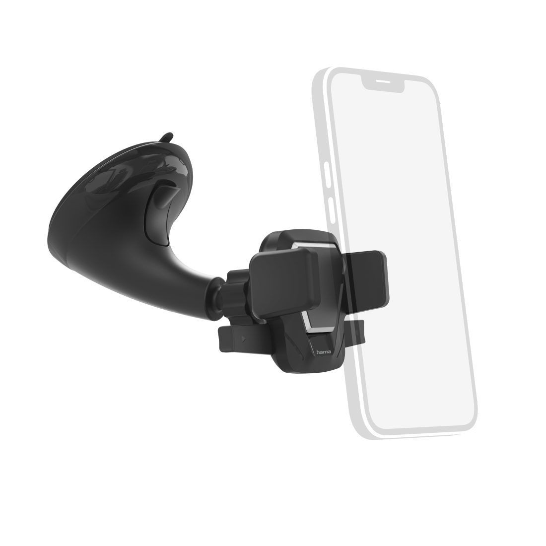 Image of Hama Easy Snap Passive holder Mobile phone/Smartphone Black