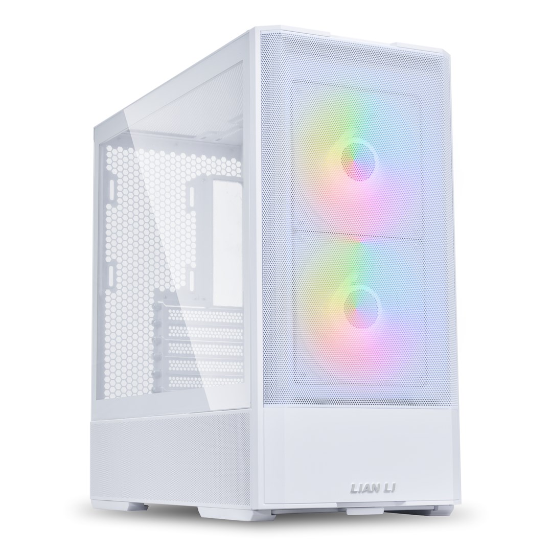 LIA n Li LANCOOL 207 PC Case, Midi-Tower, ATX, Tempered Glass - white