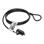 Tripp Lite SEC4K cable lock Black 47.2" (1.2 m)