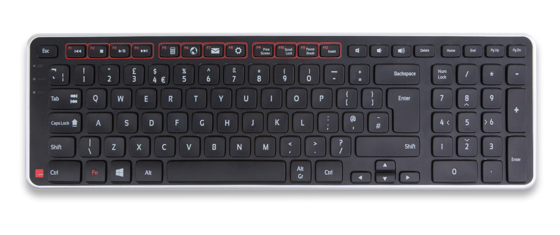 Image of Contour Design Balance keyboard Bluetooth QWERTY English Black