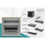 Digitus DN-10-SET-1-B rack 6U Wandrek Zwart