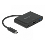 DeLOCK 64091 notebook dock/port replicator USB 3.2 Gen 1 (3.1 Gen 1) Type-C Black