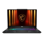 MSI Cyborg 17 B2RWFKG-056 Intel Core 7 240H Laptop 43.9 cm (17.3") Full HD 16 GB DDR5-SDRAM 512 GB SSD NVIDIA GeForce RTX 5060 Wi-Fi 6E (802.11ax) Windows 11 Home Black