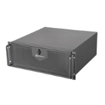 Silverstone RM42-502 - Rack - Server - Black - ATX - EATX - micro ATX - Mini-DTX - Mini-ITX - SSI CEB - SSI EEB - Steel - 4U