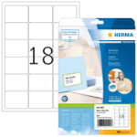 HERMA Address labels Premium A4 63.5x46.6 mm white paper matt 450 pcs.