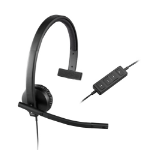 Logitech USB Headset H570e Wired Head-band Office/Call center Black