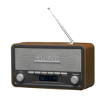 Denver DAB-18 Persoonlijk Analoog & digitaal Zwart, Grijs