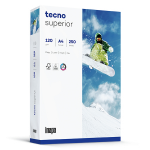 inapa-tecno tecno Superior papier voor inkjetprinter A4 (210x297 mm) 250 vel Wit