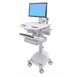 Ergotron StyleView White Flat panel Multimedia cart