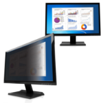 V7 PS24.0WA2-2E Privacy Filter for Monitors Privacy Filter with Frame for Monitor 61 cm (24")
