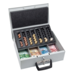 Wedo 150 100837 cash/ticket box Silver