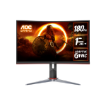 AOC CQ27G2X computer monitor 68.6 cm (27") 2560 x 1440 pixels Quad HD Black, Red