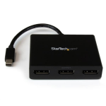 StarTech.com Mini DisplayPort to DisplayPort Multi-Monitor Splitter - 3-Port MST Hub