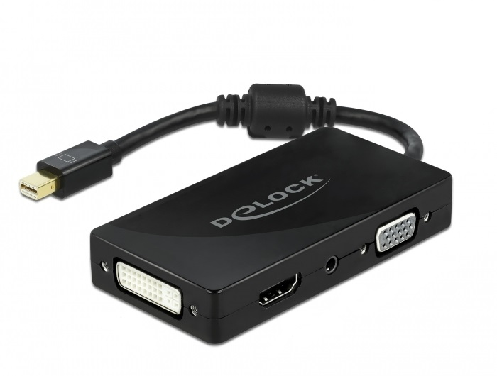 Image of DeLOCK 62073 notebook dock/port replicator USB 2.0 Type-B Black
