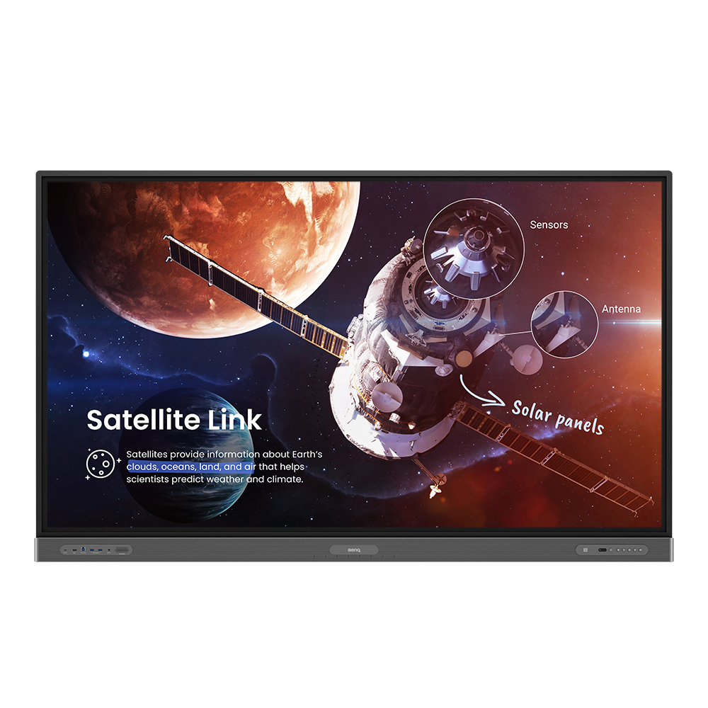 Image of BenQ RP8603 Interactive flat panel 2.18 m (86") LCD Wi-Fi 450...