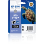 Epson C13T15774010/T1577 Ink cartridge light black, 23K pages 25.9ml for Epson Stylus Photo R 3000
