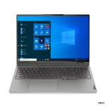 Lenovo ThinkBook 16p 5800H Notebook 40.6 cm (16") WQXGA AMD Ryzen™ 7 16 GB DDR4-SDRAM 512 GB SSD NVIDIA GeForce RTX 3060 Wi-Fi 6 (802.11ax) Windows 11 Pro Grey