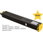 DATA DIRECT Sharp MX2630 3050 3070 MX61GTYA Yellow Toner Compatible