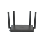 Hikvision DS-3WR15X router inalámbrico Gigabit Ethernet Doble banda (2,4 GHz / 5 GHz) Negro