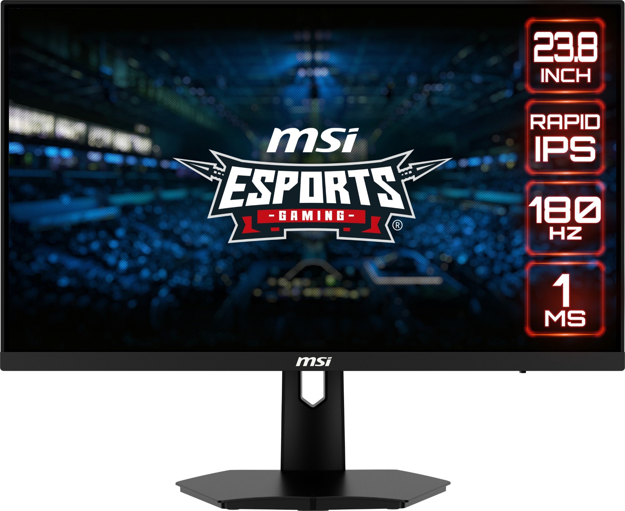MSI G244F E2 computer monitor 60.5 cm (23.8") 1920 x 1080 pixels Full HD Black