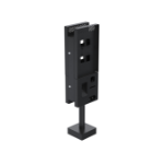 Ergonomic Solutions SpacePole Kiosk Dual sided Microtouch QSR kiosk w/ scanner (Low profile)