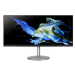 Acer CB342CU computer monitor 86.4 cm (34") 3440 x 1440 pixels UltraWide Quad HD LCD Black, Silver