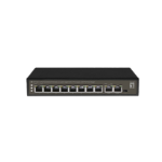 LevelOne FGP-1031 network switch Unmanaged Gigabit Ethernet (10/100/1000) Power over Ethernet (PoE) Black