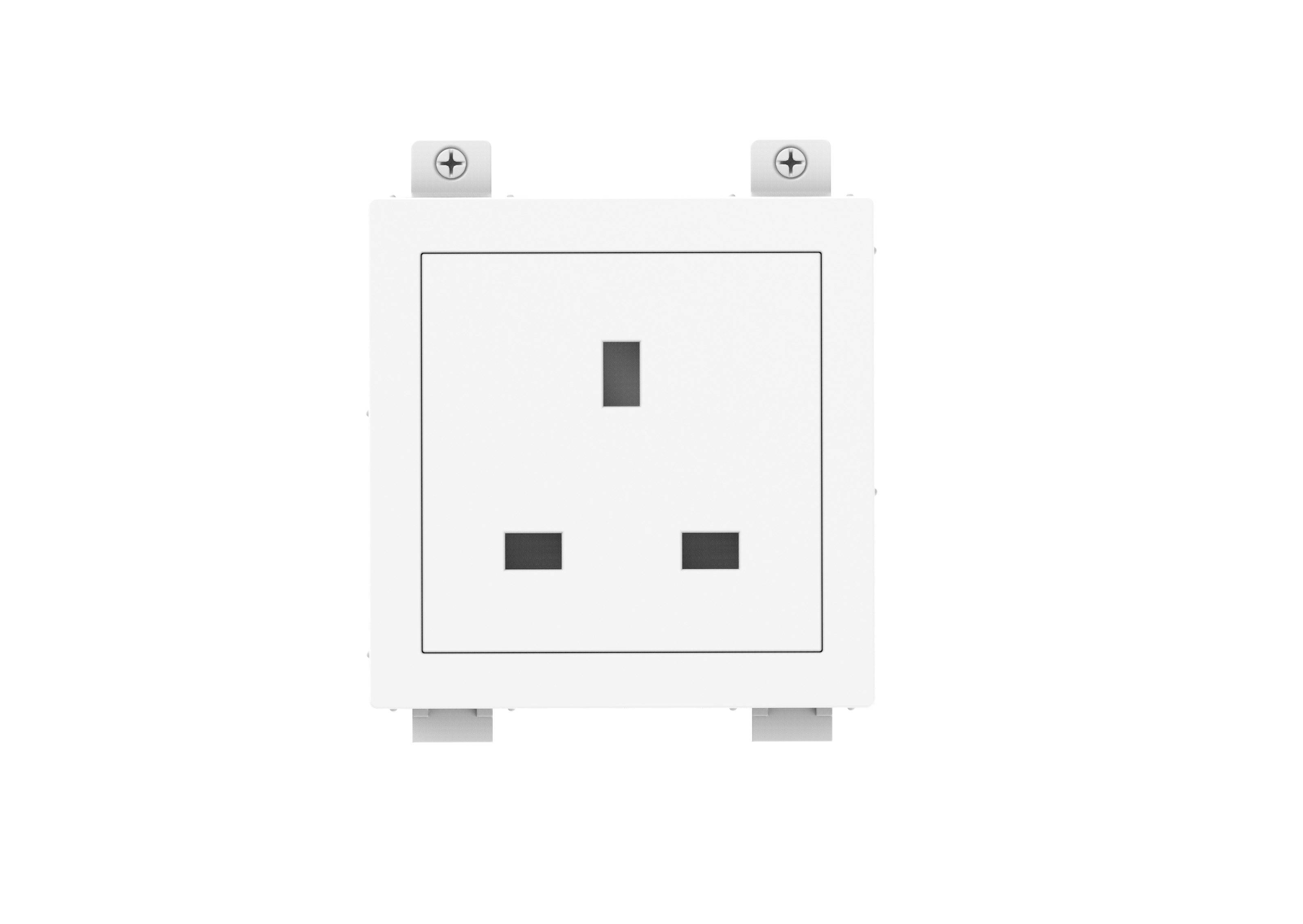 Image of Vision TC3 PWRUK socket-outlet Type G (BS 1363) White