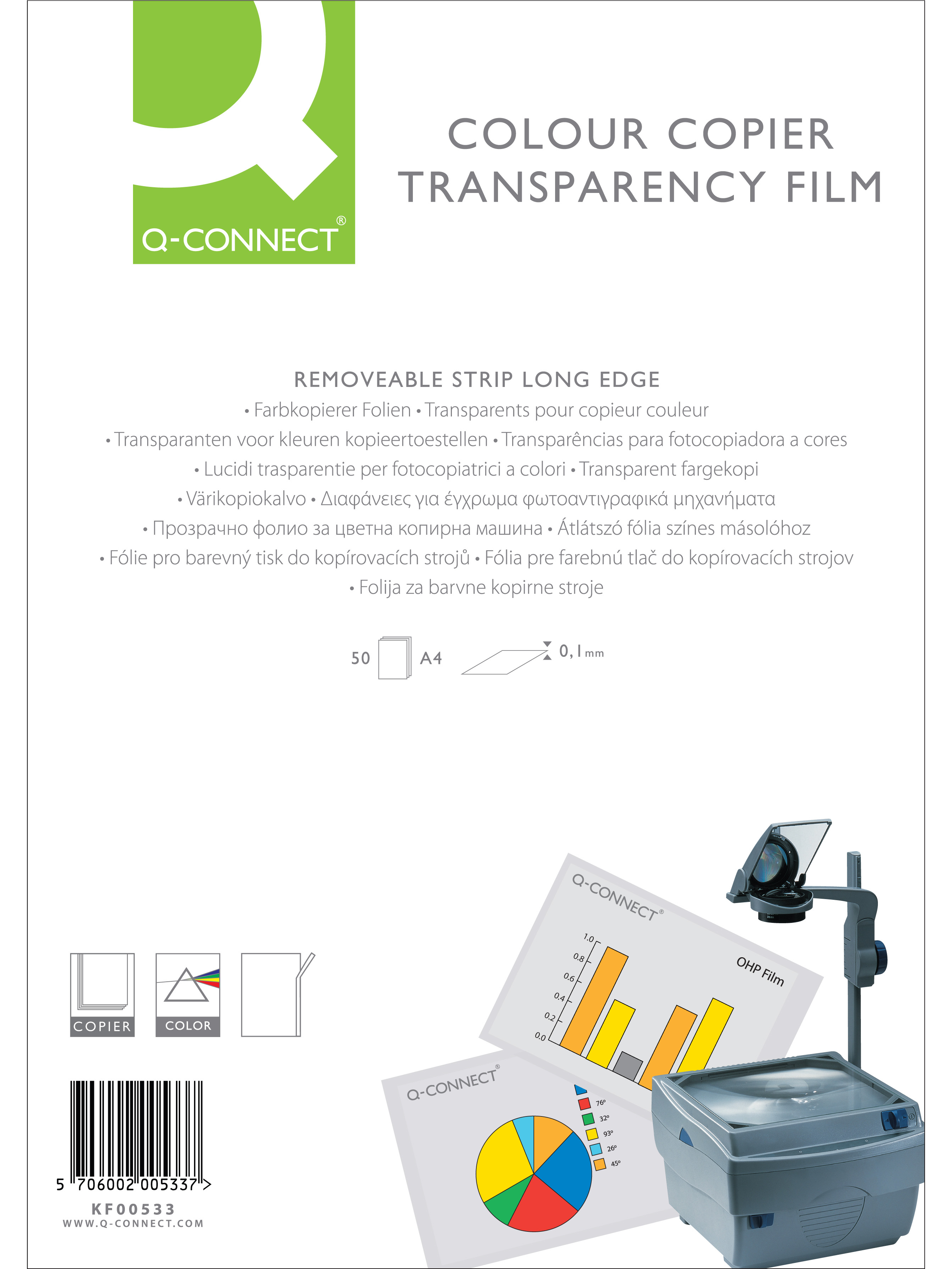 Image of Q-CONNECT KF00533 printing paper White
