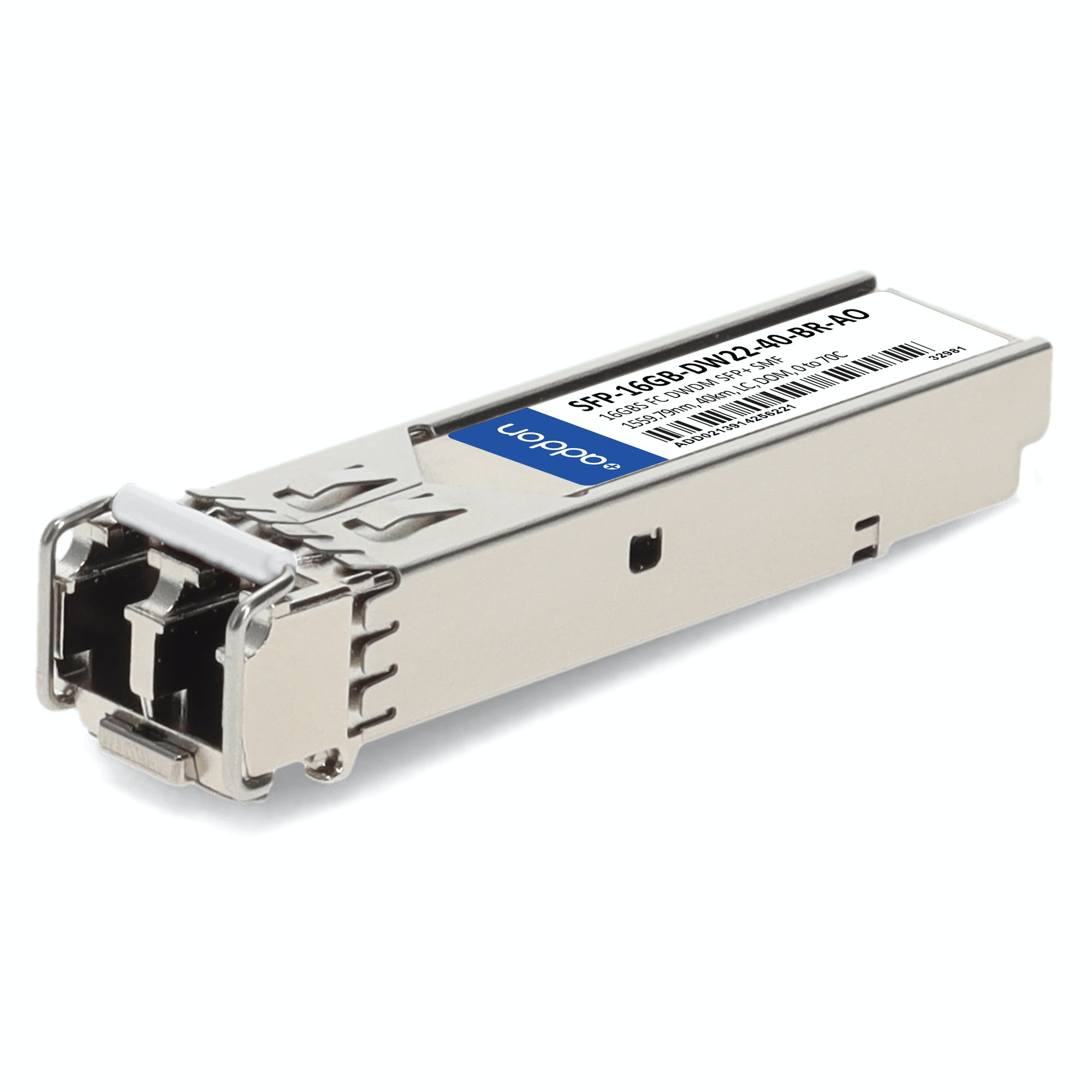 AddOn Networks SFP-16GB-DW22-40BRAO Compatible 16G SFP+ 40 km TAA Compliant Transceiver