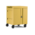 Bretford CUBE Cart Portable device management cart Yellow