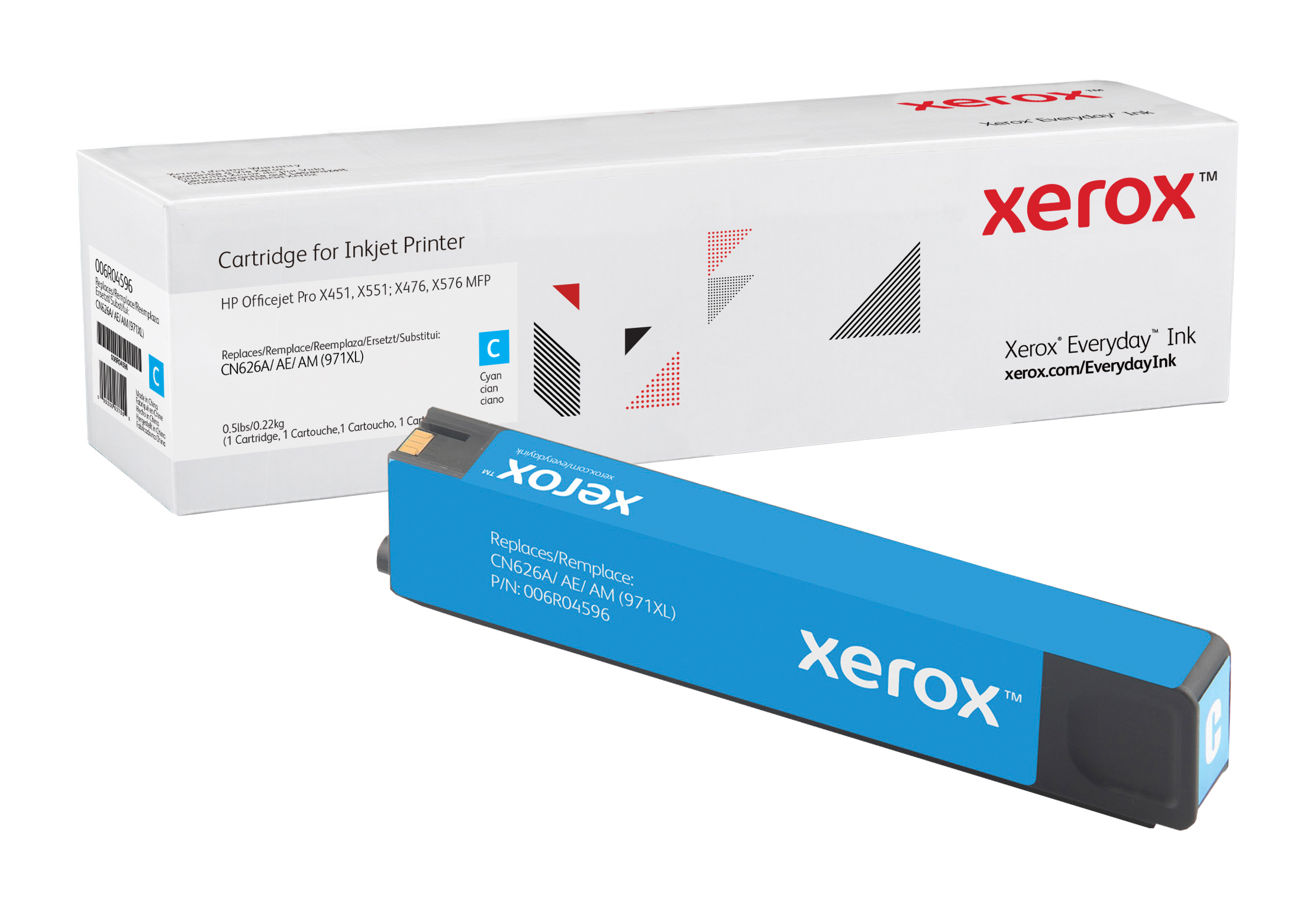Image of Xerox 006R04596 Ink cartridge cyan, 6.6K pages (replaces HP 971XL)...