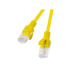 Lanberg PCU5-20CC-0050-Y networking cable Yellow 0.5 m Cat5e U/UTP (UTP)