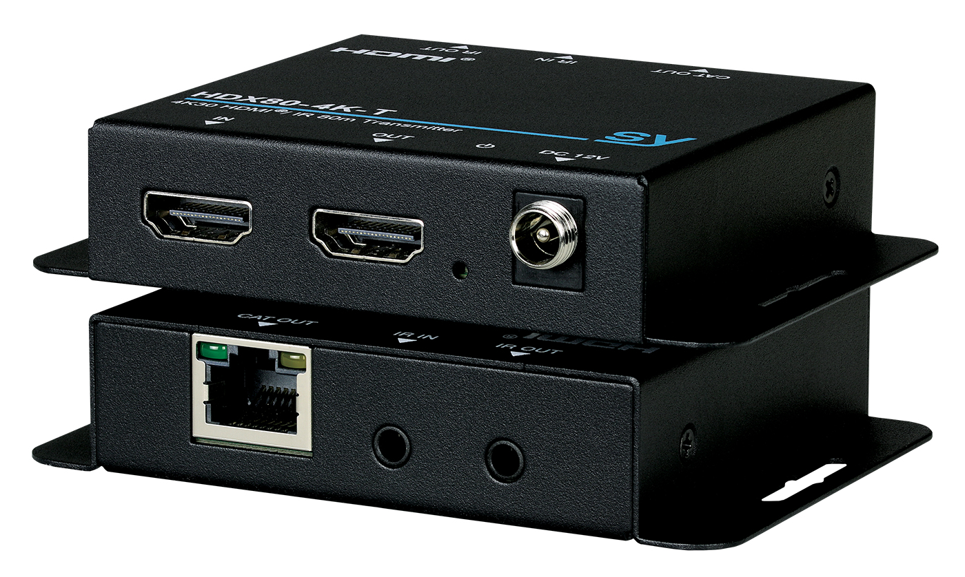 SY Electronics HDX80-4K Essential 80m HDMI Extender AV transmitter & receiver
